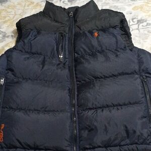Ralph Lauren Navy Puffer Vest